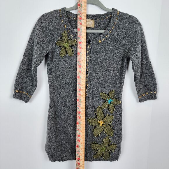 Buffalo David Bitton Vintage Flower Cardigan Size M - Picture 8 of 8